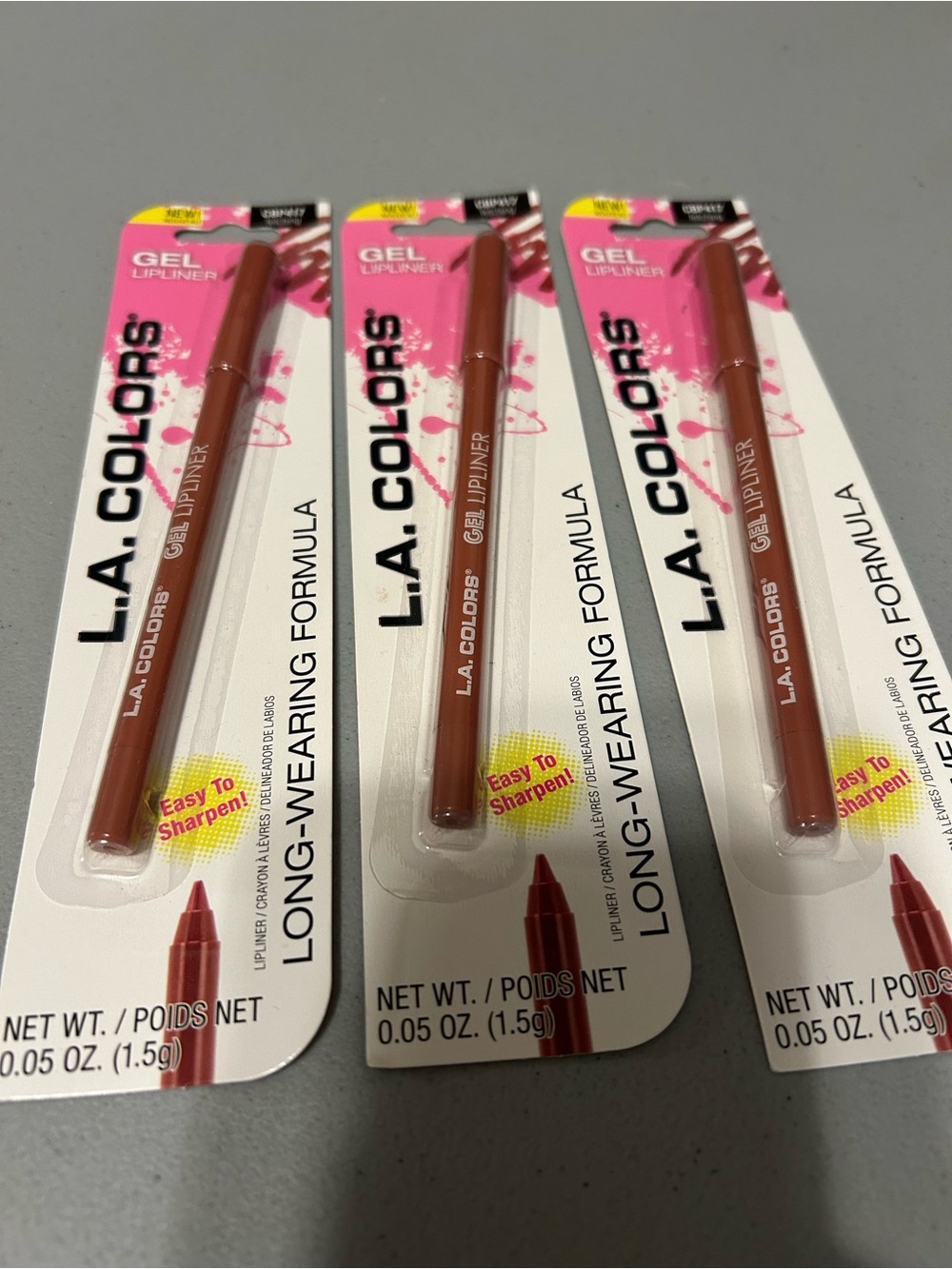 L.A. COLORS Gel Lipliner Pencil - Brown